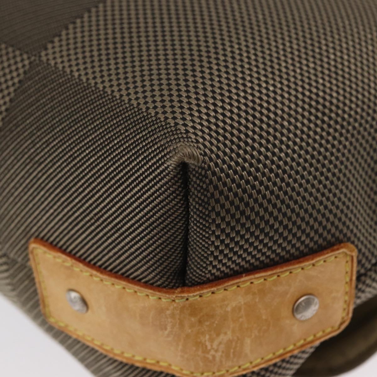 LOUIS VUITTON Damier Geant Roux Shoulder Bag Tail M93077 LV Auth bs30705