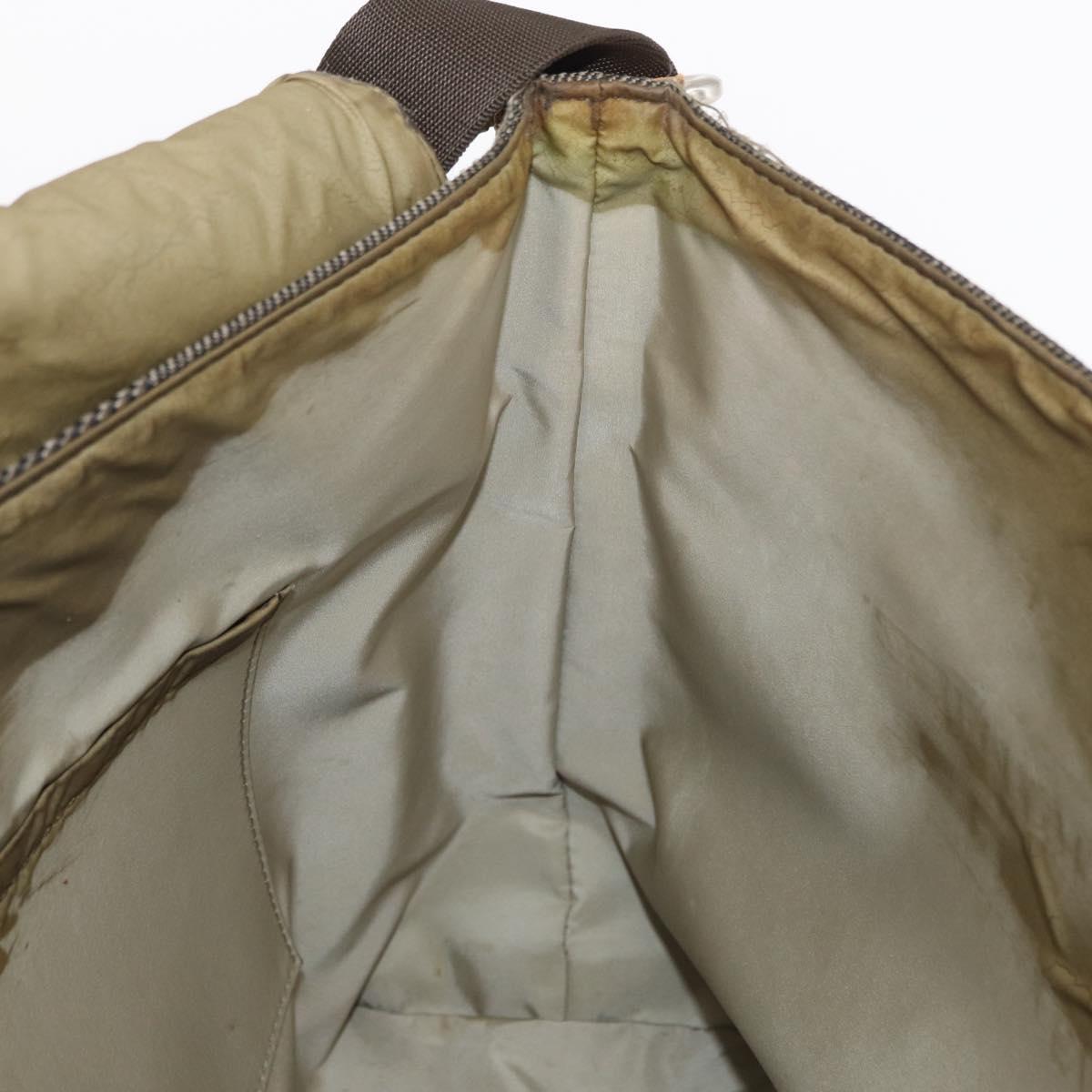 LOUIS VUITTON Damier Geant Roux Shoulder Bag Tail M93077 LV Auth bs30705