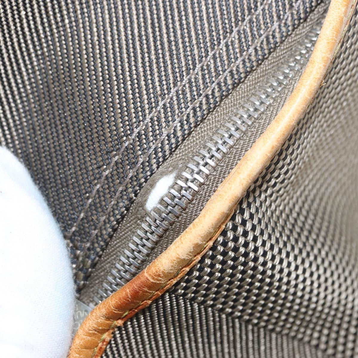 LOUIS VUITTON Damier Geant Roux Shoulder Bag Tail M93077 LV Auth bs30705