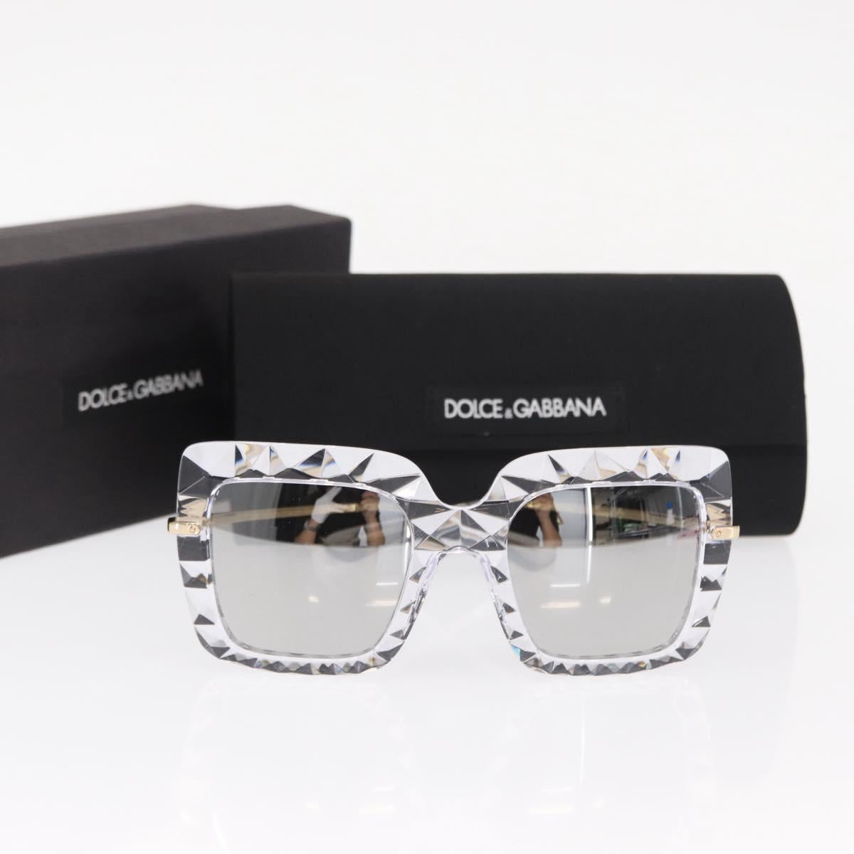 DOLCE&GABBANA Sunglasses plastic Clear Auth bs30731
