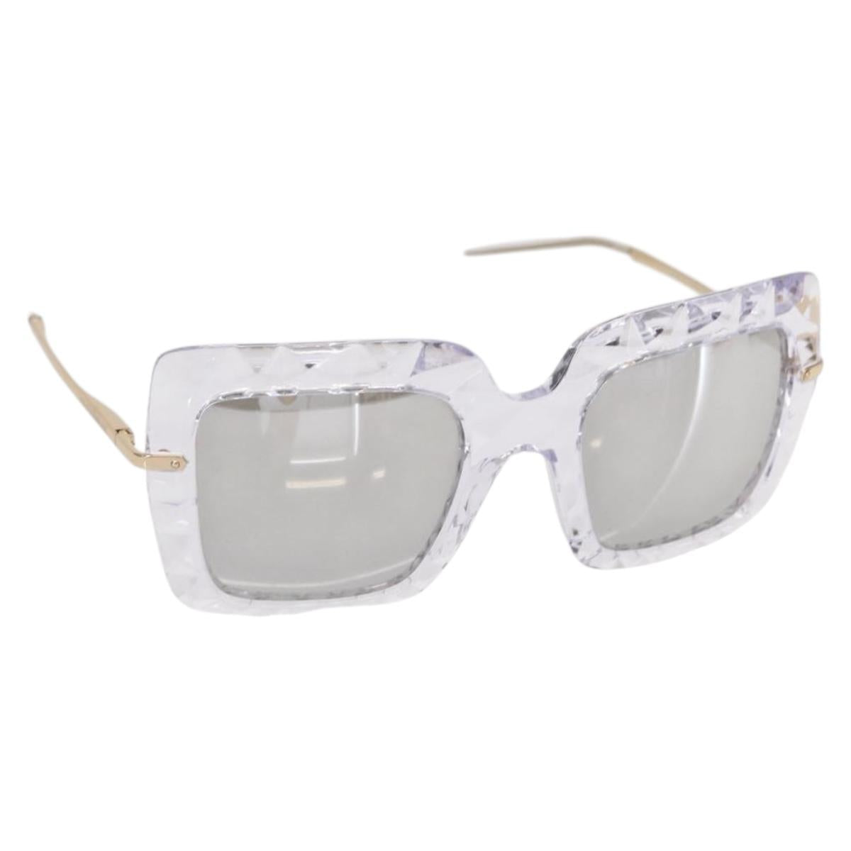 DOLCE&GABBANA Sunglasses plastic Clear Auth bs30731