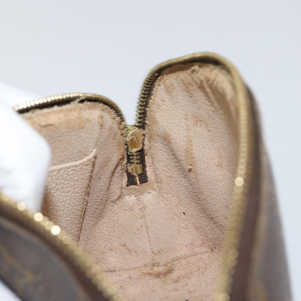 LOUIS VUITTON Monogram Pochette Cosmetic PM Pouch M43998 LV Auth bs30735