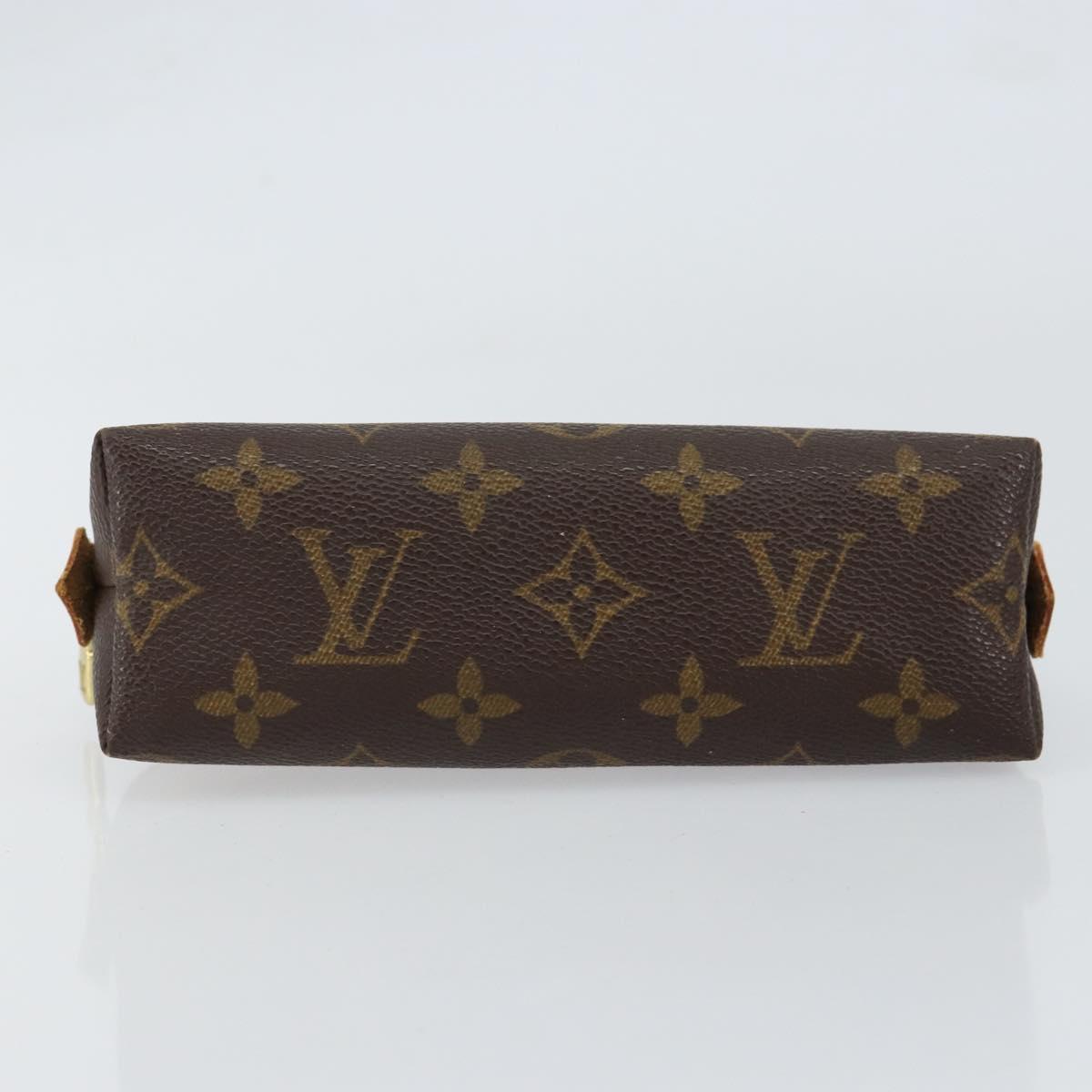LOUIS VUITTON Monogram Pochette Cosmetic PM Pouch M43998 LV Auth bs30735