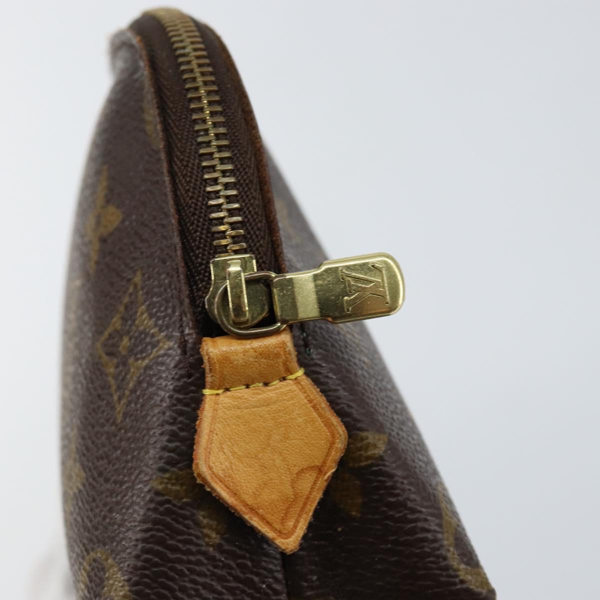 LOUIS VUITTON Monogram Pochette Cosmetic PM Pouch M43998 LV Auth bs30736
