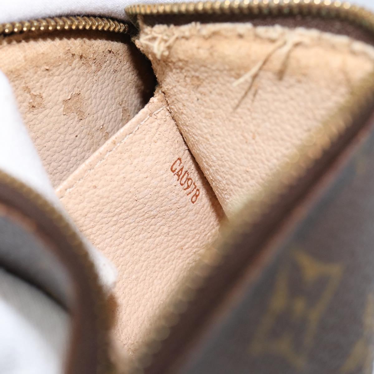 LOUIS VUITTON Monogram Pochette Cosmetic PM Pouch M43998 LV Auth bs30736