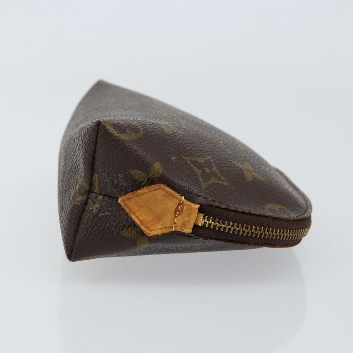 LOUIS VUITTON Monogram Pochette Cosmetic PM Pouch M43998 LV Auth bs30736