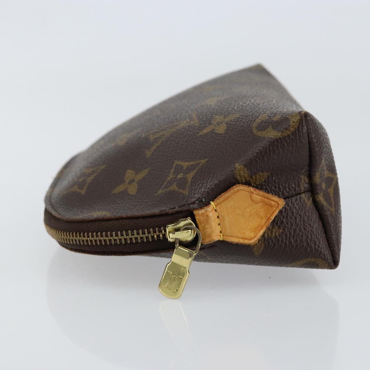LOUIS VUITTON Monogram Pochette Cosmetic PM Pouch M43998 LV Auth bs30736