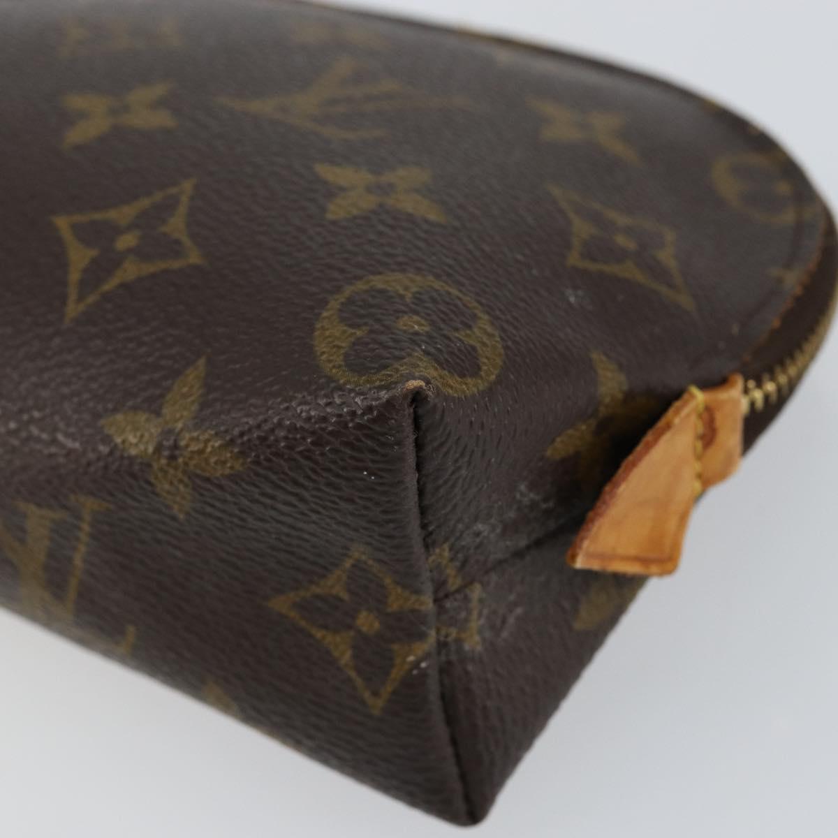 LOUIS VUITTON Monogram Pochette Cosmetic PM Pouch M43998 LV Auth bs30736