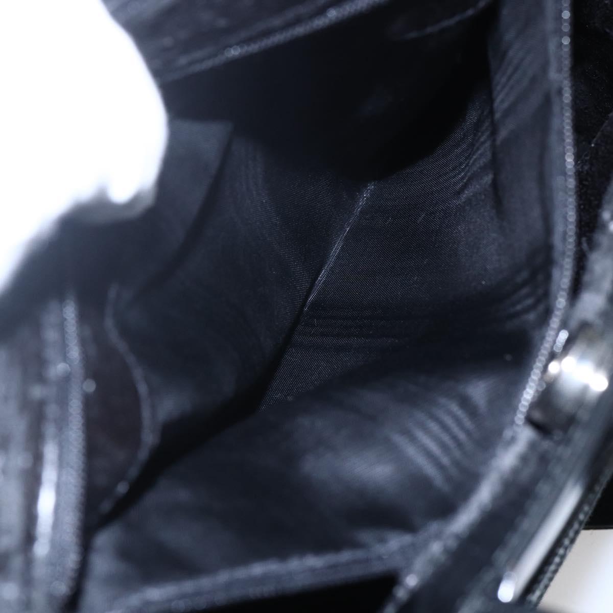 GUCCI Soho Hand Bag Patent leather Black 000 1013 0504 Auth bs30758