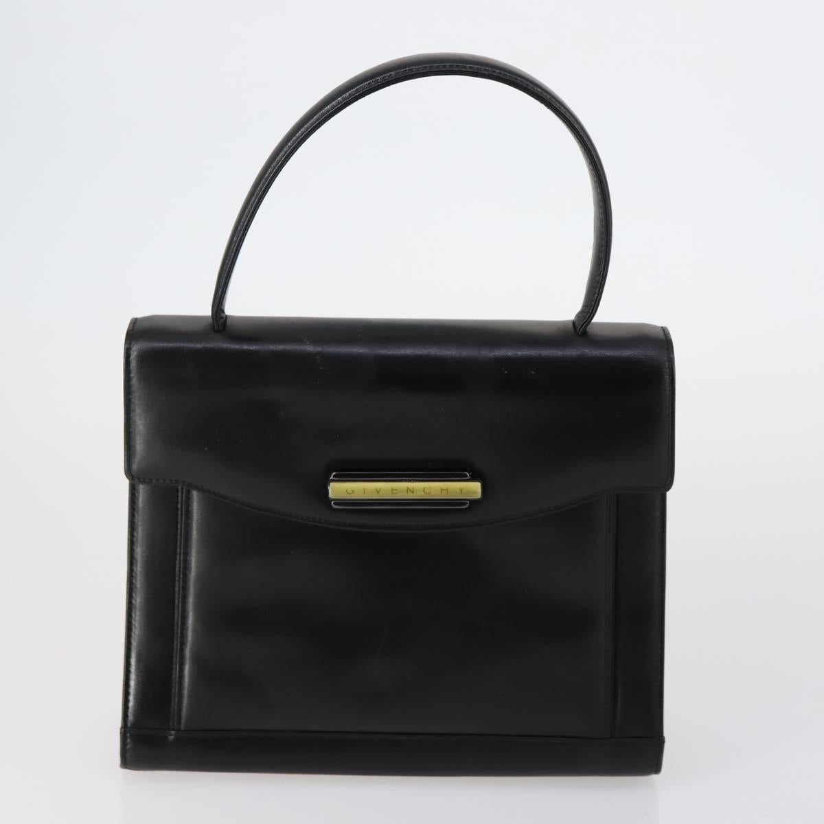 GIVENCHY Shoulder Bag Leather 3 Set Black White Auth bs30810