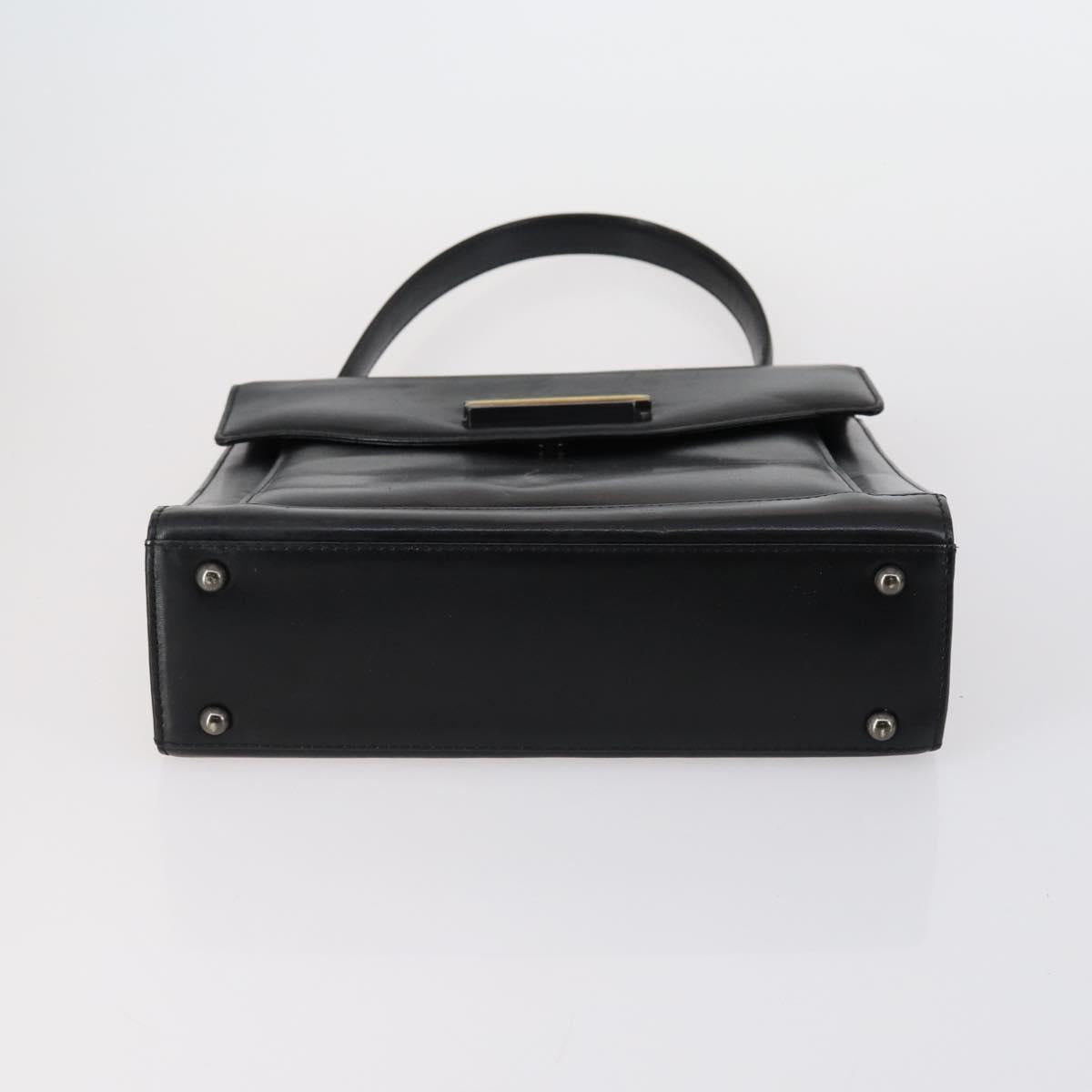 GIVENCHY Shoulder Bag Leather 3 Set Black White Auth bs30810