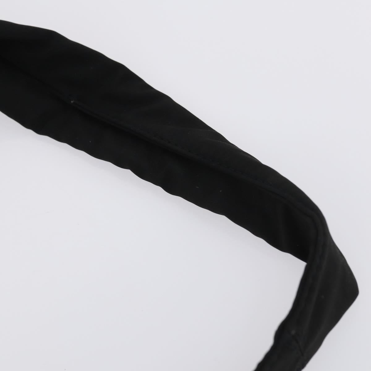 BOTTEGA VENETA Hand Bag Nylon Satin 2 Set Black Auth bs30819