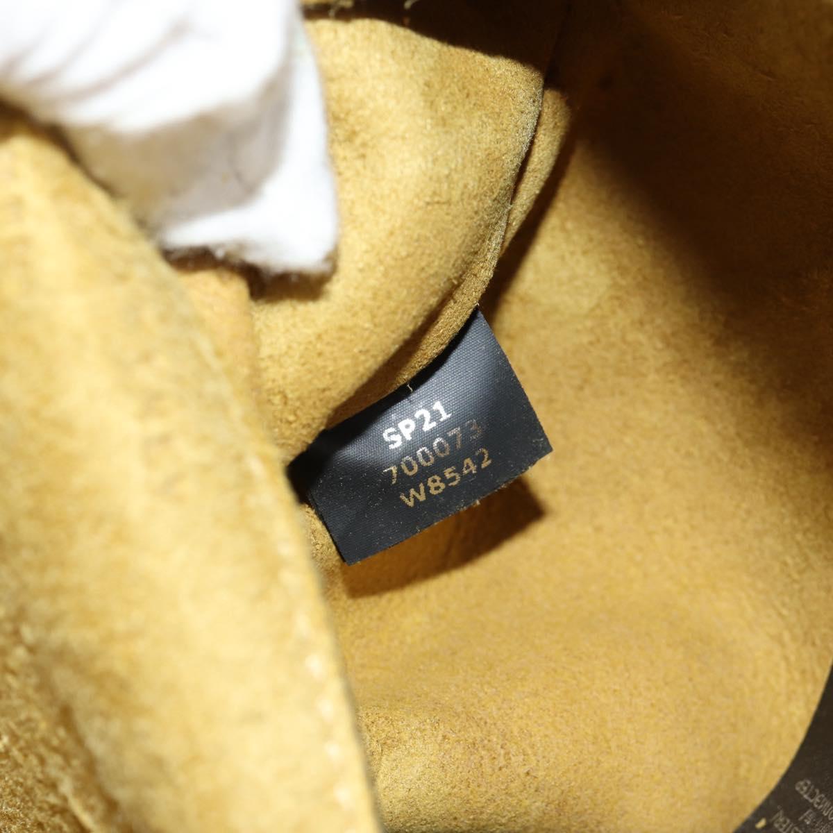 Stella MacCartney Shoulder Bag polyester Black Gold 700073 Auth bs30828