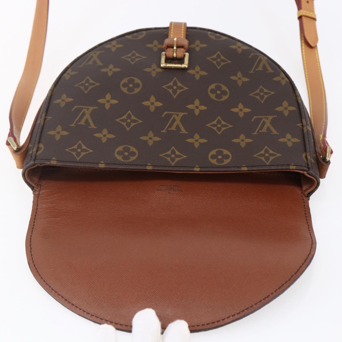 LOUIS VUITTON Monogram Chantilly MM Shoulder Bag M51233 LV Auth bs30829