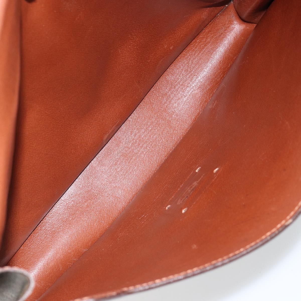 LOUIS VUITTON Monogram Porte Documents Senatur Briefcase M53335 LV Auth bs30830