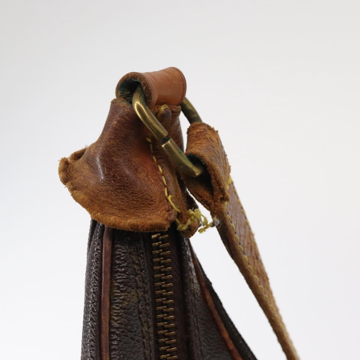 LOUIS VUITTON Monogram Boulogne 35 Shoulder Bag M51260 LV Auth bs30832