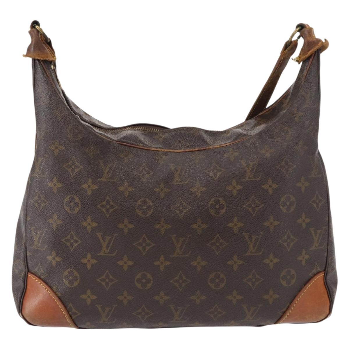 LOUIS VUITTON Monogram Boulogne 35 Shoulder Bag M51260 LV Auth bs30832