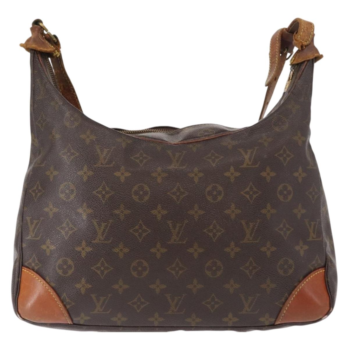 LOUIS VUITTON Monogram Boulogne 35 Shoulder Bag M51260 LV Auth bs30832
