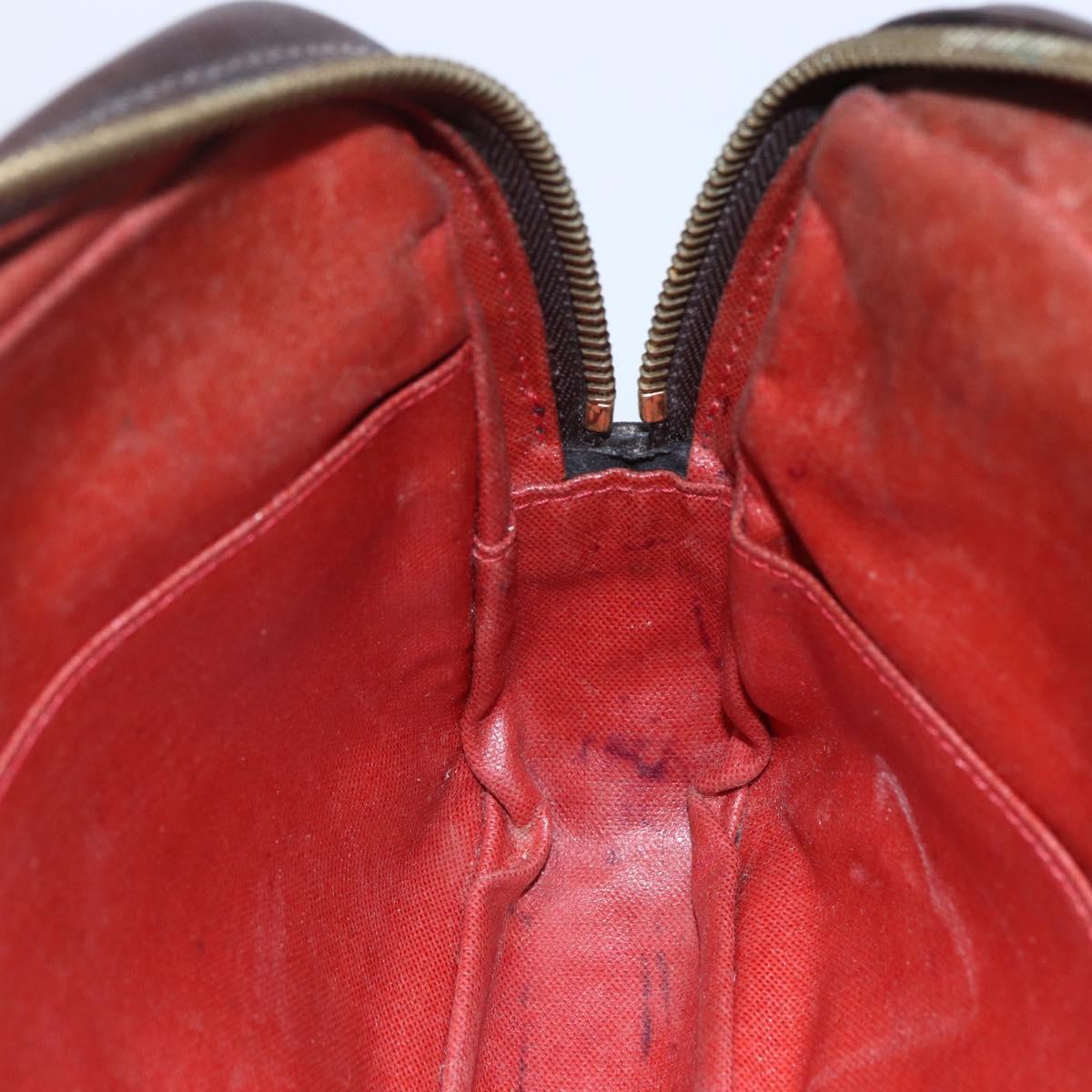 LOUIS VUITTON Damier Ebene Trousse Toilette25 Clutch Bag N47624 LV Auth bs30836