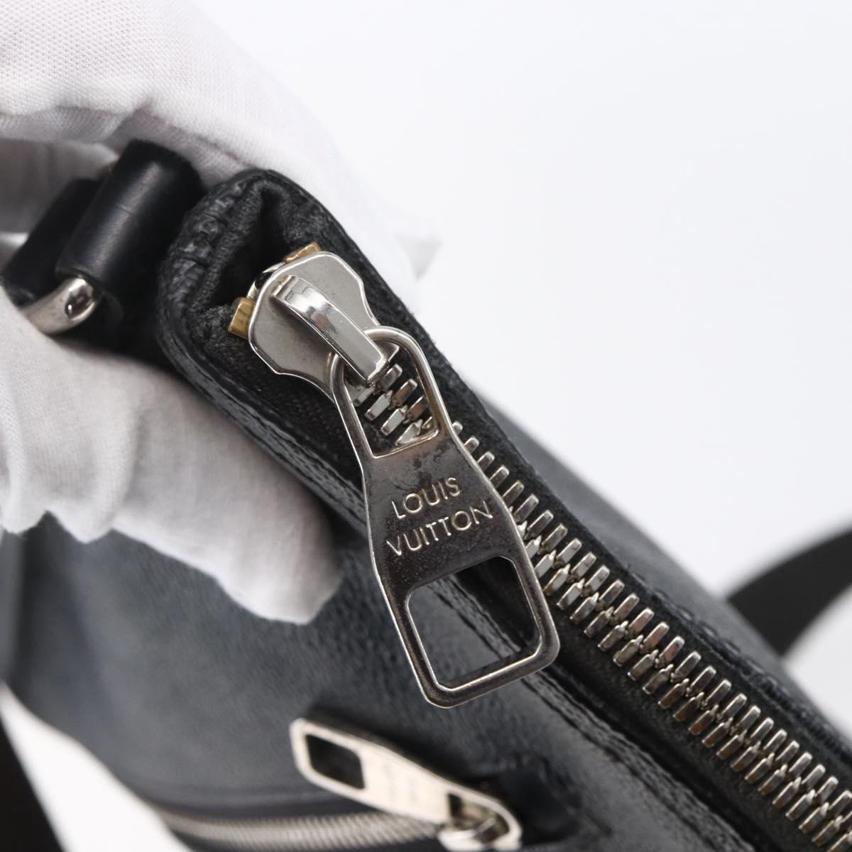 LOUIS VUITTON Damier Graphite Mick PM Shoulder Bag N40003 LV Auth bs30837