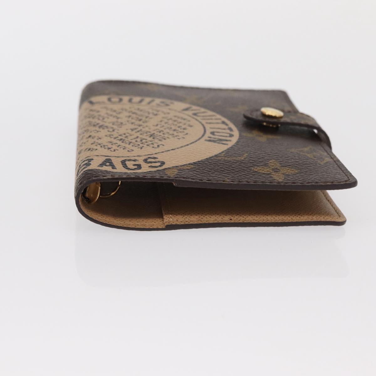 LOUIS VUITTON Monogram T&B Agenda PM Day Planner Cover R21039 LV Auth bs30842