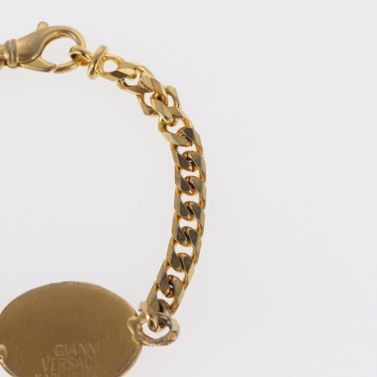 VERSACE Necklace metal 4 Set Gold Silver Auth bs30846