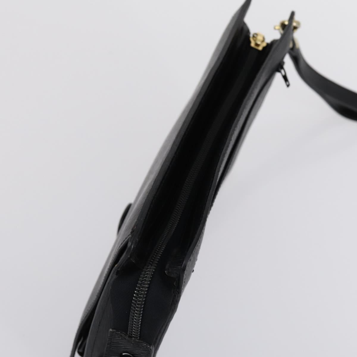 BALLY Boston Bag Leather Nylon 2 Set Black Auth bs30850