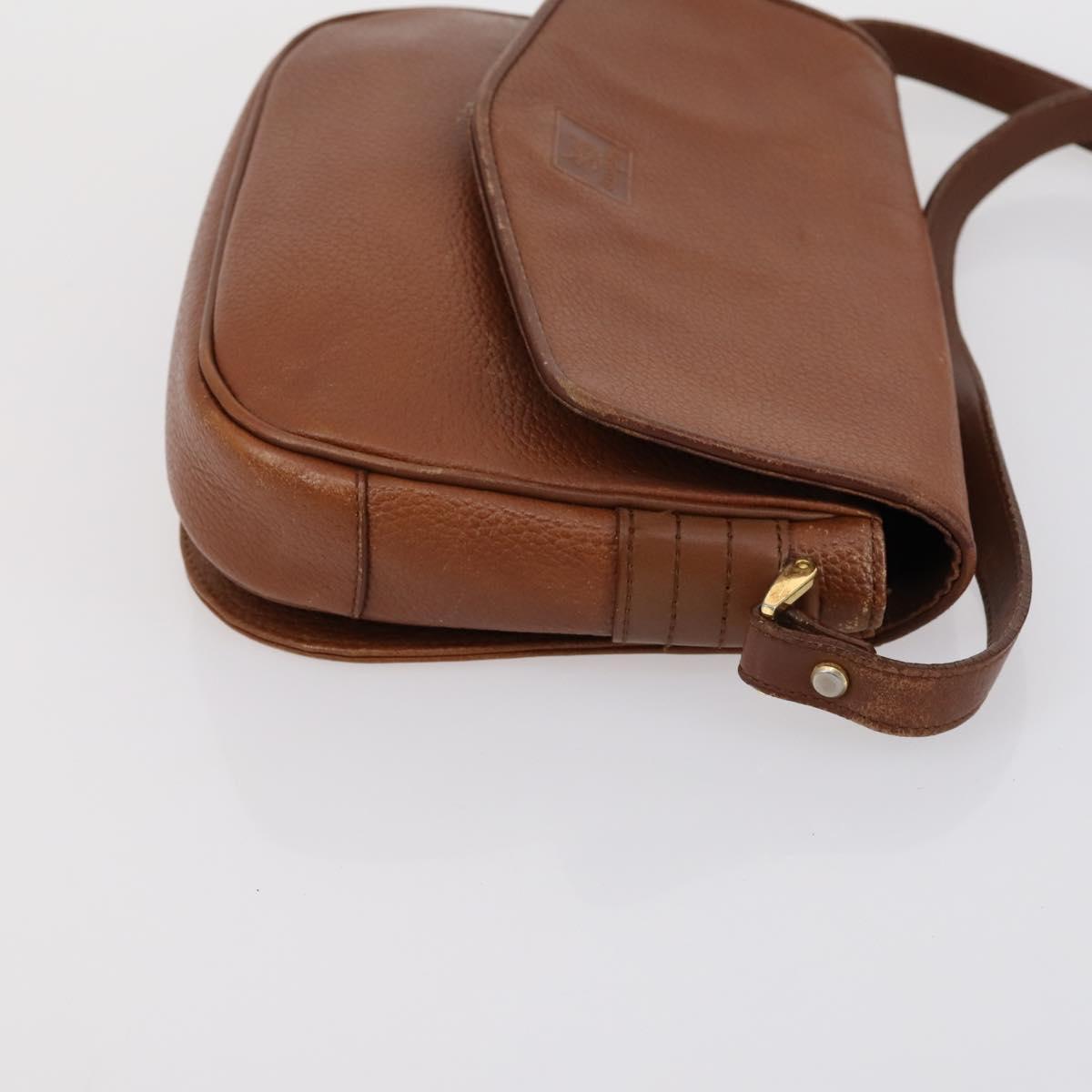 Burberrys Nova Check Shoulder Bag Nylon Leather 3 Set Beige Brown Auth bs30853