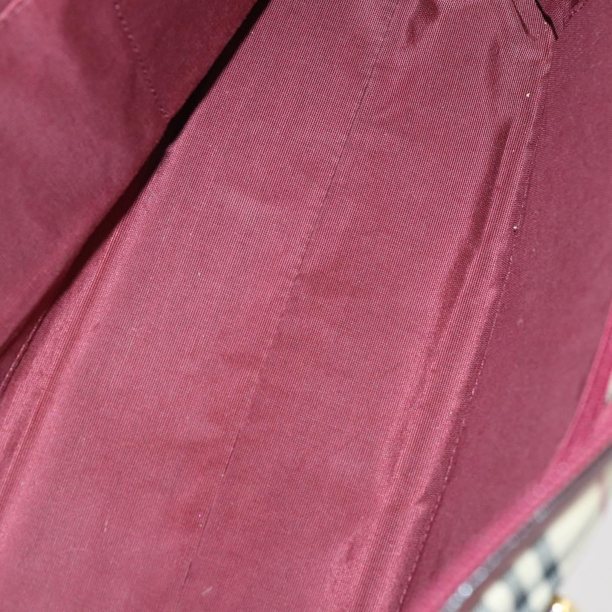 Burberrys Nova Check Shoulder Bag Nylon Leather 3 Set Beige Brown Auth bs30853