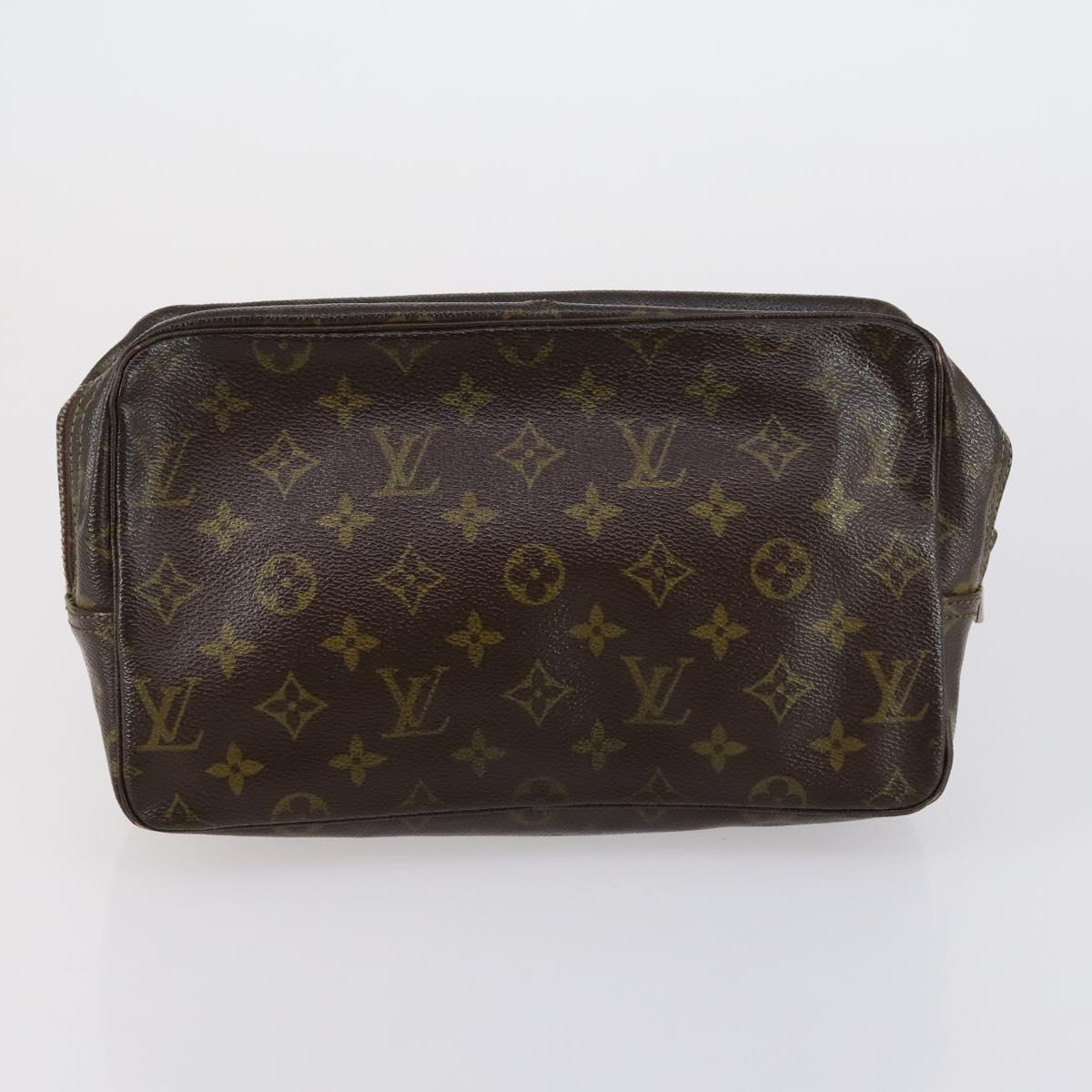 LOUIS VUITTON Monogram Clutch Bag 3 Set LV Auth bs30855
