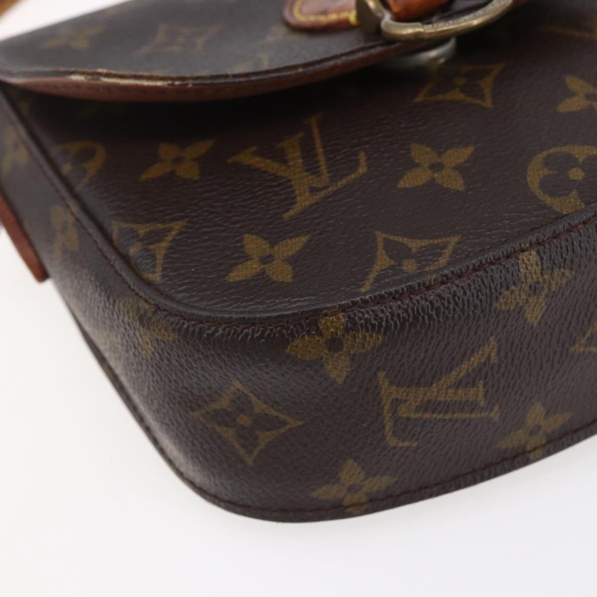 LOUIS VUITTON Monogram Saint Cloud PM Shoulder Bag M51244 LV Auth bs30870
