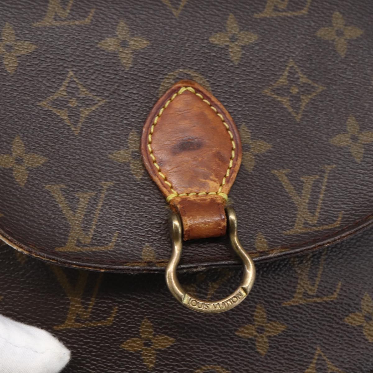 LOUIS VUITTON Monogram Saint Cloud PM Shoulder Bag M51244 LV Auth bs30870