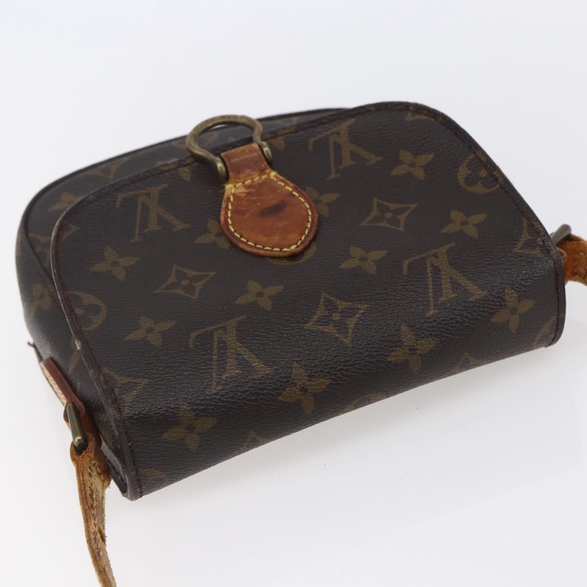 LOUIS VUITTON Monogram Saint Cloud PM Shoulder Bag M51244 LV Auth bs30870