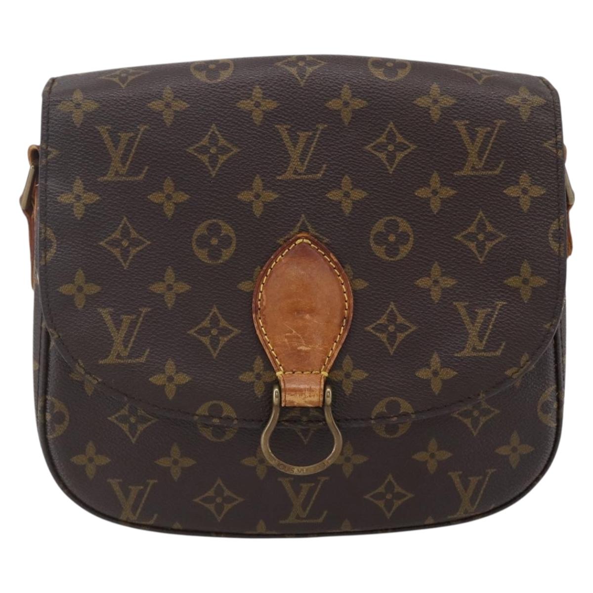 LOUIS VUITTON Monogram Saint Cloud GM Shoulder Bag M51242 LV Auth bs30871