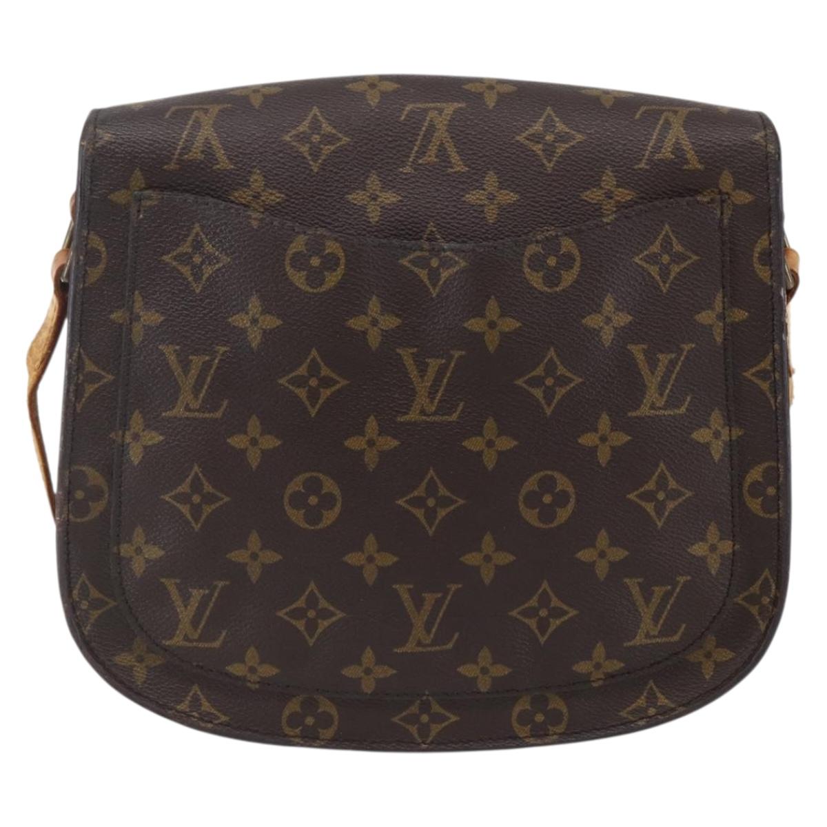 LOUIS VUITTON Monogram Saint Cloud GM Shoulder Bag M51242 LV Auth bs30871