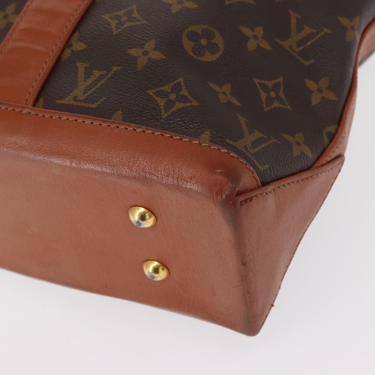 LOUIS VUITTON Monogram Sac Weekend PM Hand Bag M42425 LV Auth bs30876