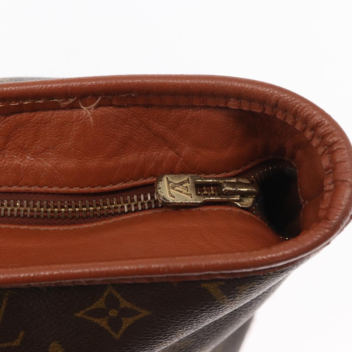 LOUIS VUITTON Monogram Sac Weekend PM Hand Bag M42425 LV Auth bs30876