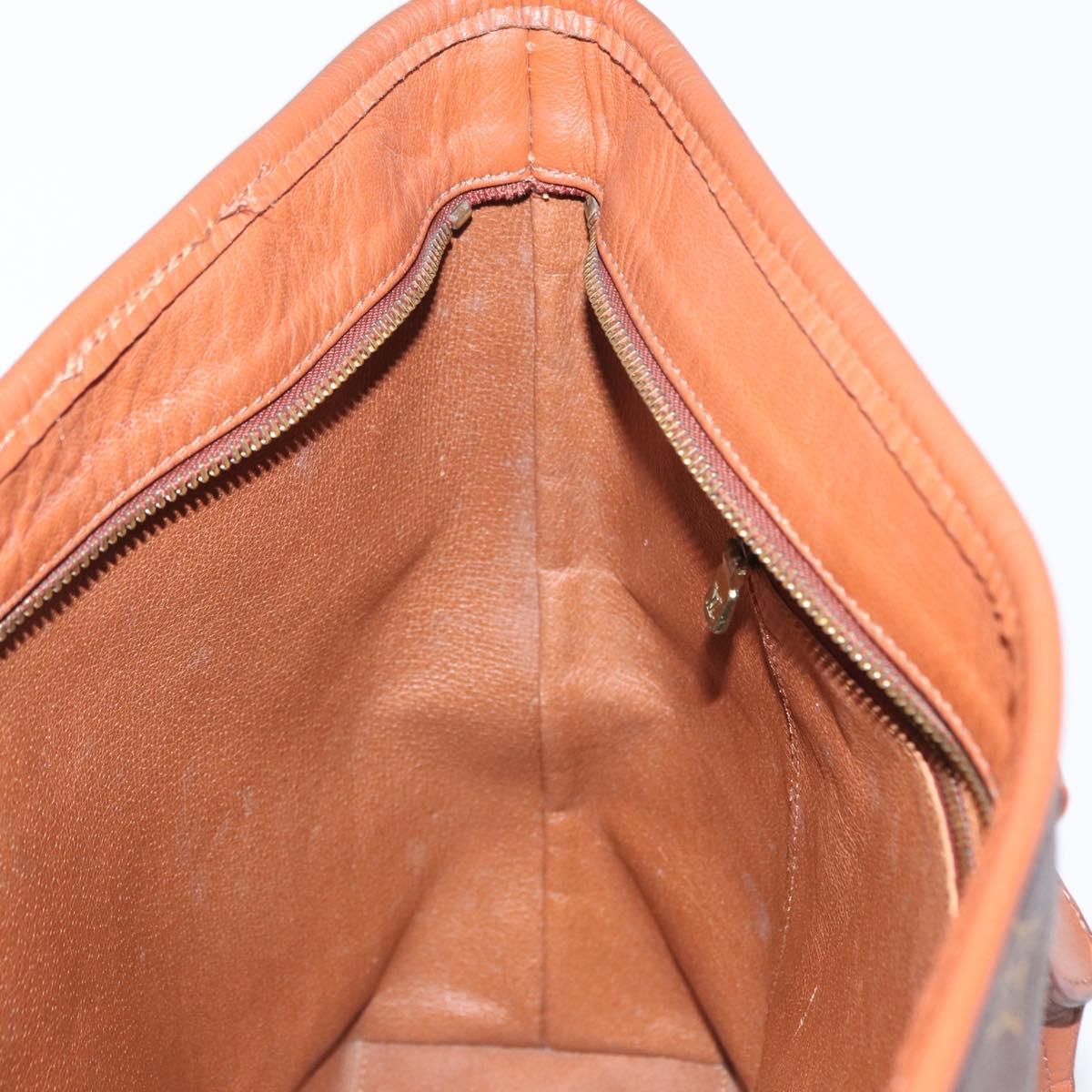 LOUIS VUITTON Monogram Sac Weekend PM Hand Bag M42425 LV Auth bs30876