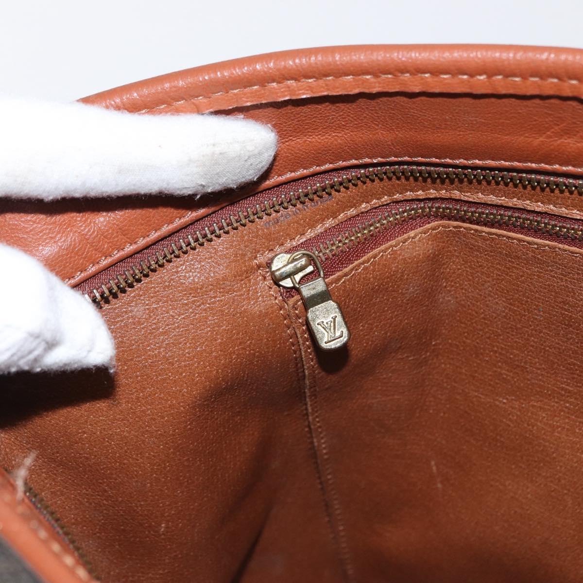 LOUIS VUITTON Monogram Sac Weekend PM Hand Bag M42425 LV Auth bs30876