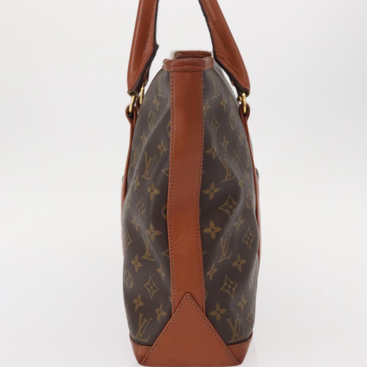LOUIS VUITTON Monogram Sac Weekend PM Hand Bag M42425 LV Auth bs30876