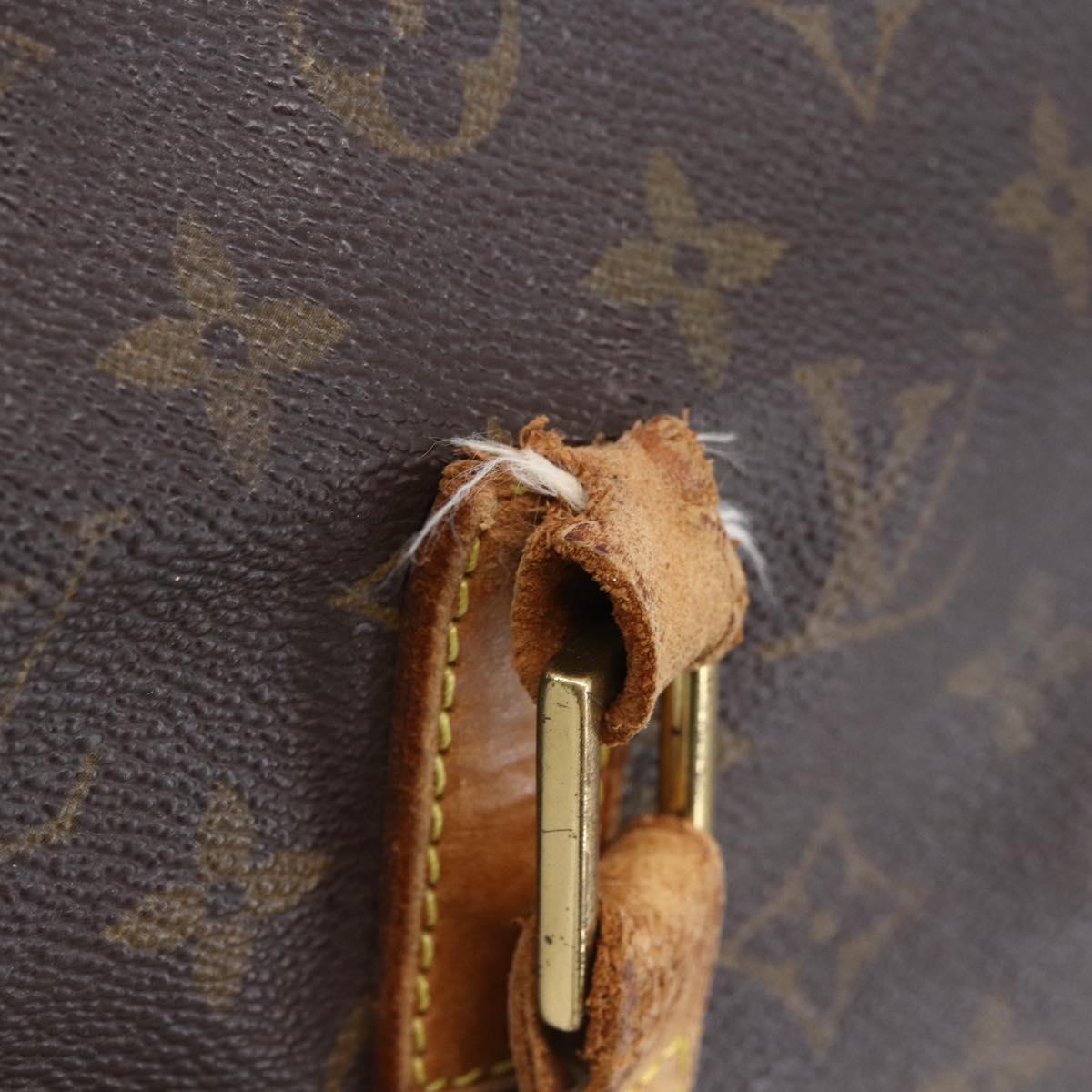 LOUIS VUITTON Monogram Cabas Mezzo Tote Bag M51151 LV Auth bs30879