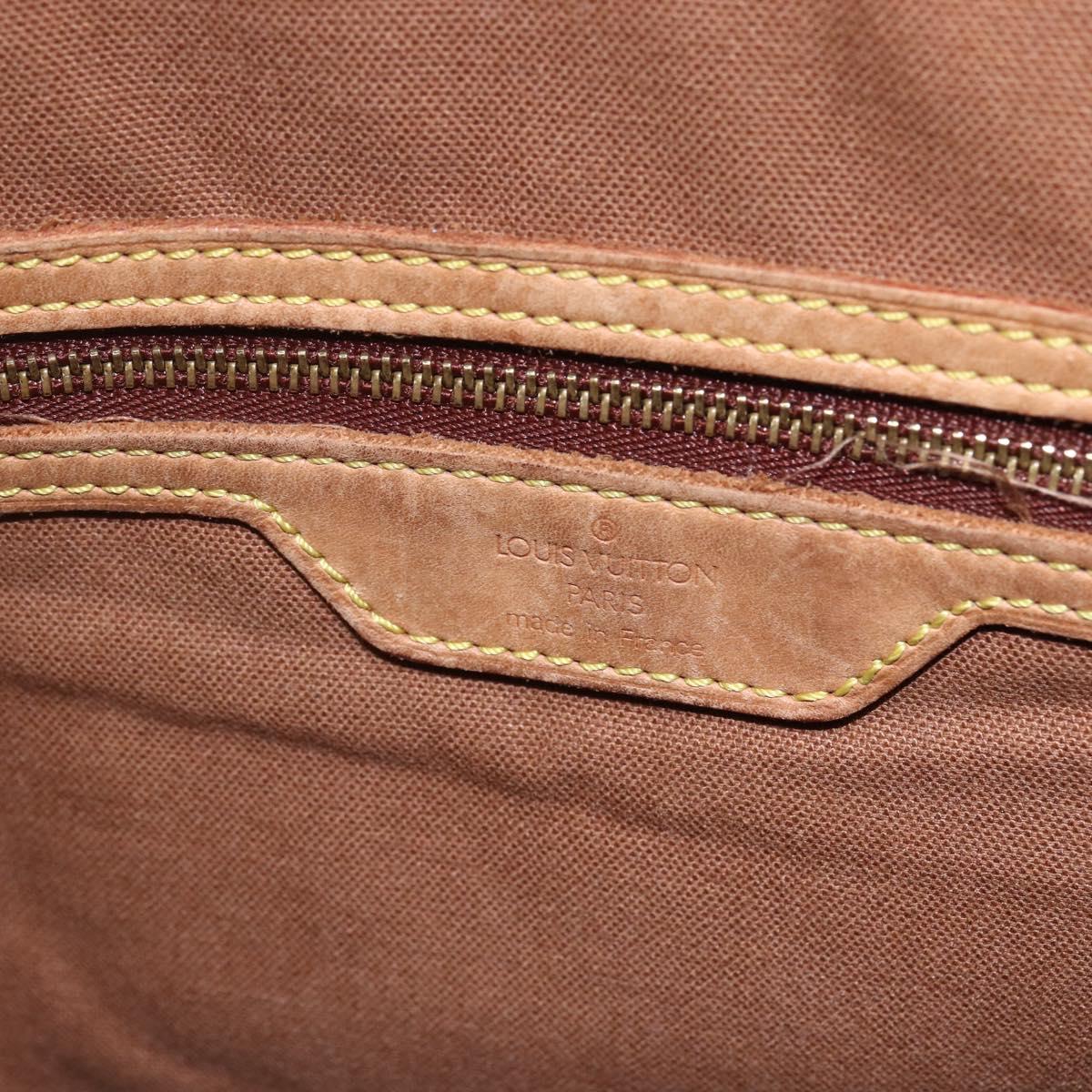 LOUIS VUITTON Monogram Cabas Mezzo Tote Bag M51151 LV Auth bs30879