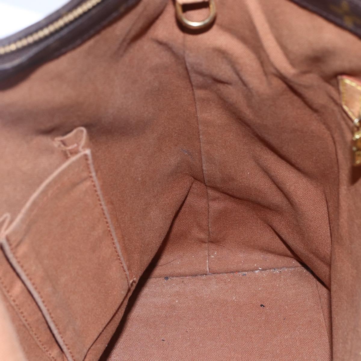 LOUIS VUITTON Monogram Cabas Mezzo Tote Bag M51151 LV Auth bs30879