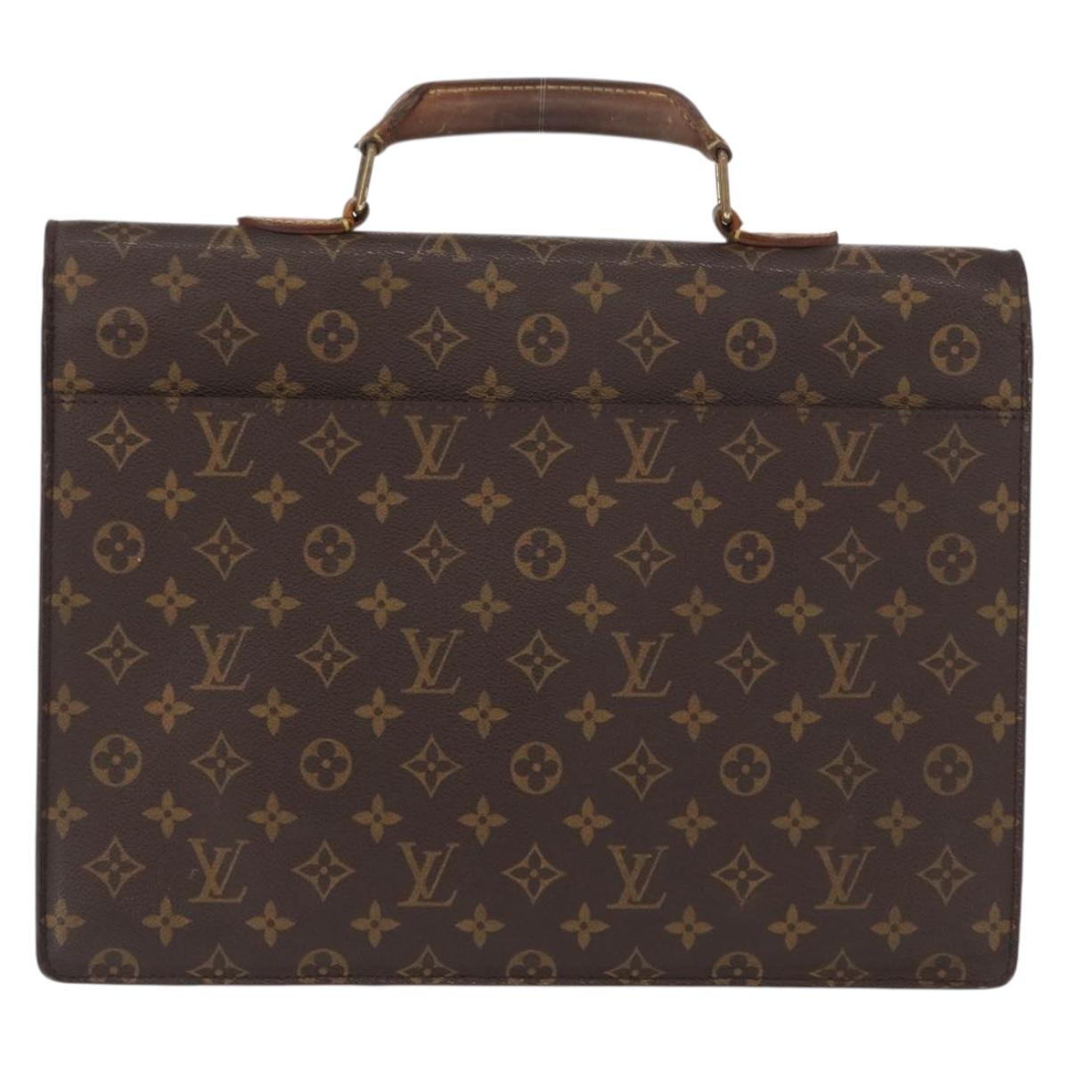 LOUIS VUITTON Monogram Serviette Conseiller Briefcase M53331 LV Auth bs30883