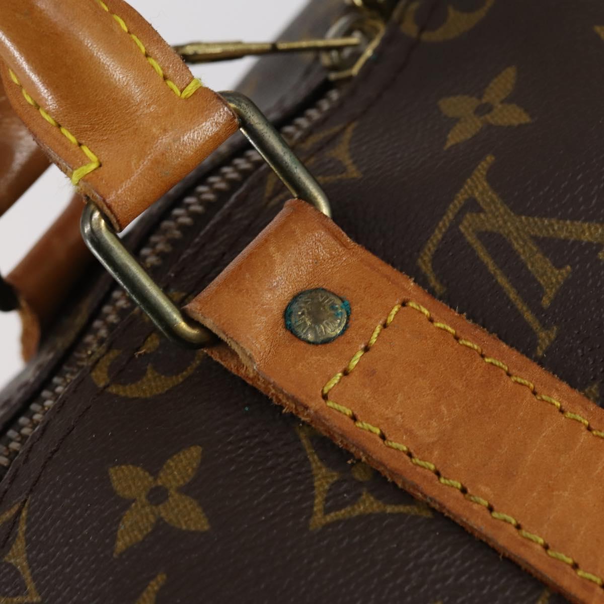 LOUIS VUITTON Monogram Keepall 50 Boston Bag M41426 LV Auth bs30887