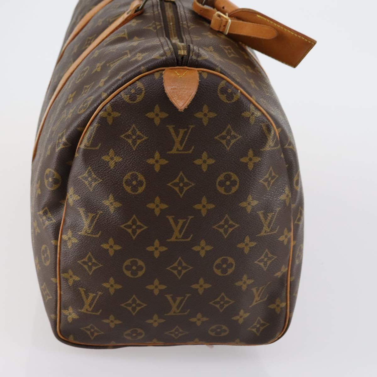 LOUIS VUITTON Monogram Keepall 50 Boston Bag M41426 LV Auth bs30887