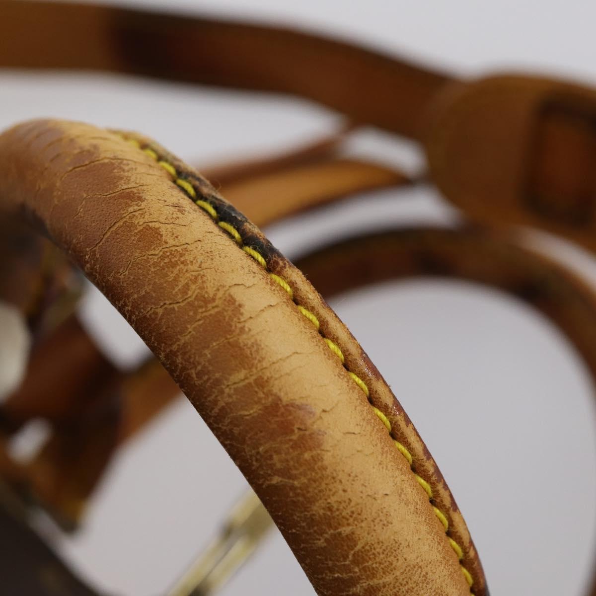 LOUIS VUITTON Monogram Keepall Bandouliere 50 Boston Bag M41416 LV Auth bs30888