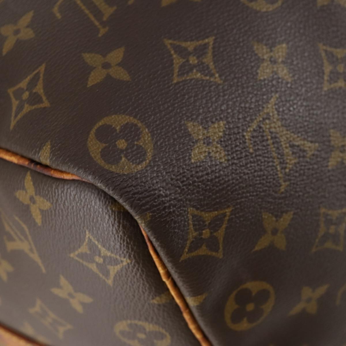LOUIS VUITTON Monogram Keepall Bandouliere 50 Boston Bag M41416 LV Auth bs30888