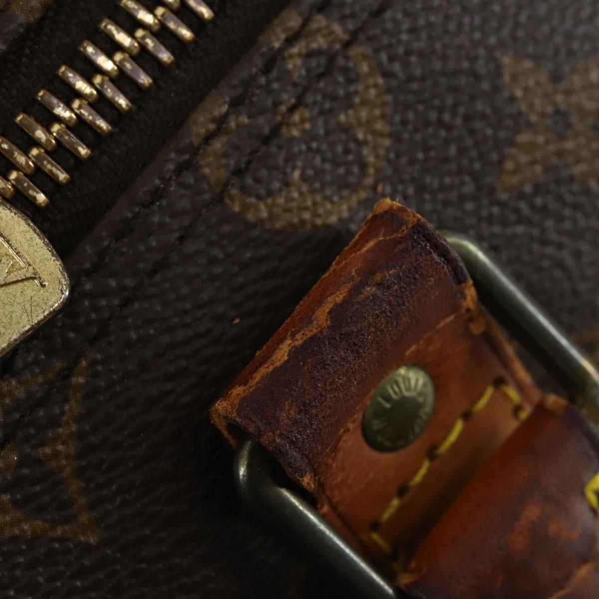 LOUIS VUITTON Monogram Keepall Bandouliere 50 Boston Bag M41416 LV Auth bs30888