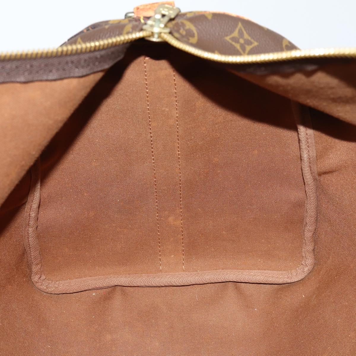 LOUIS VUITTON Monogram Keepall Bandouliere 50 Boston Bag M41416 LV Auth bs30888